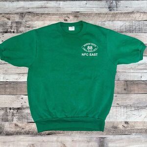 🏈Rare Vintage Chalk Line NFC East Football Crewneck Pullover Sweater | L